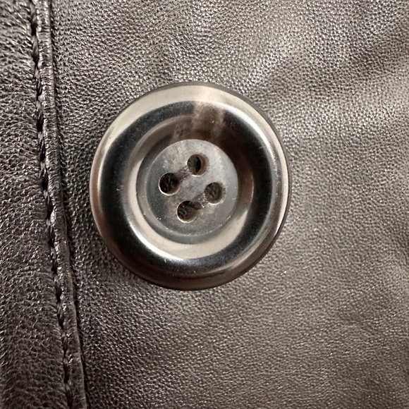 Danier Black Leather Blazer, Jacket, Bomber - Picture 6 of 8